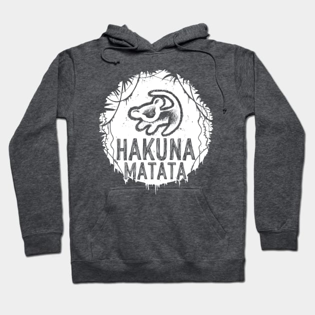 Hakuna Matata Hoodie by Riverart